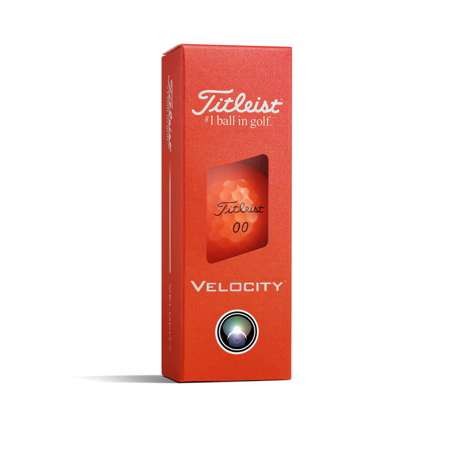 Pelotas de Golf Titleist Velocity Docena 2026 Naranjo
