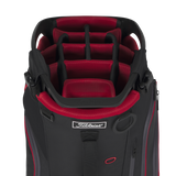 Bolso de Golf Titleist Hybrid 14 Bag Negro/Rojo