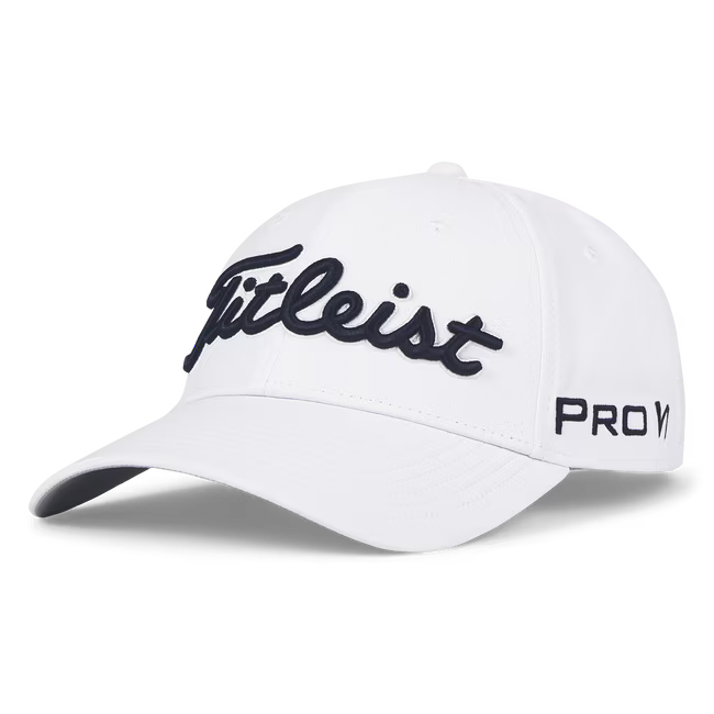 Gorro Titleist Junior Tour Performance Blanco
