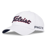 Gorro Titleist Tour Performance White / Navy / Red
