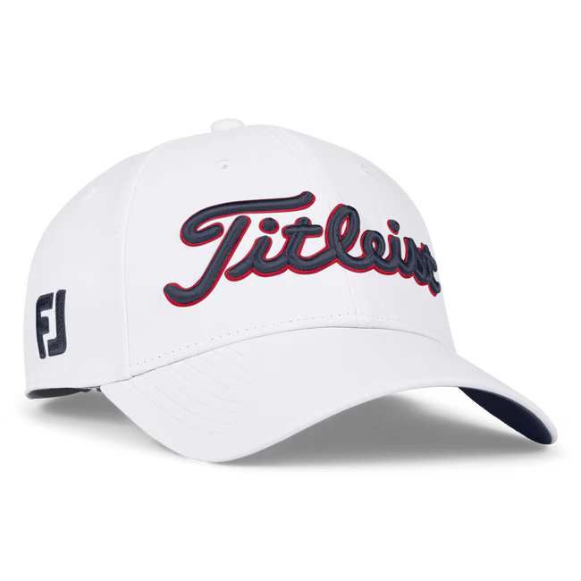 Gorro Titleist Tour Performance White / Navy / Red