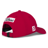 Gorro Titleist Tour Performance Rojo Blanco