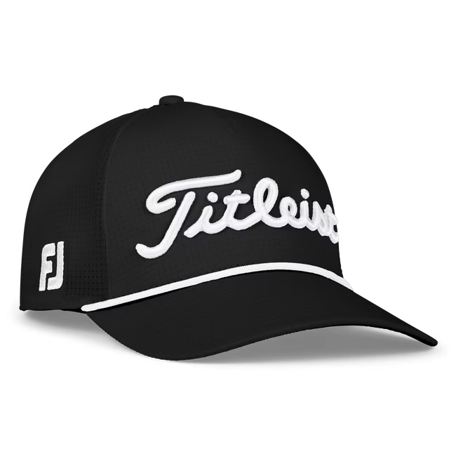 Gorro Titleist Tour Rope Negro/Blanco