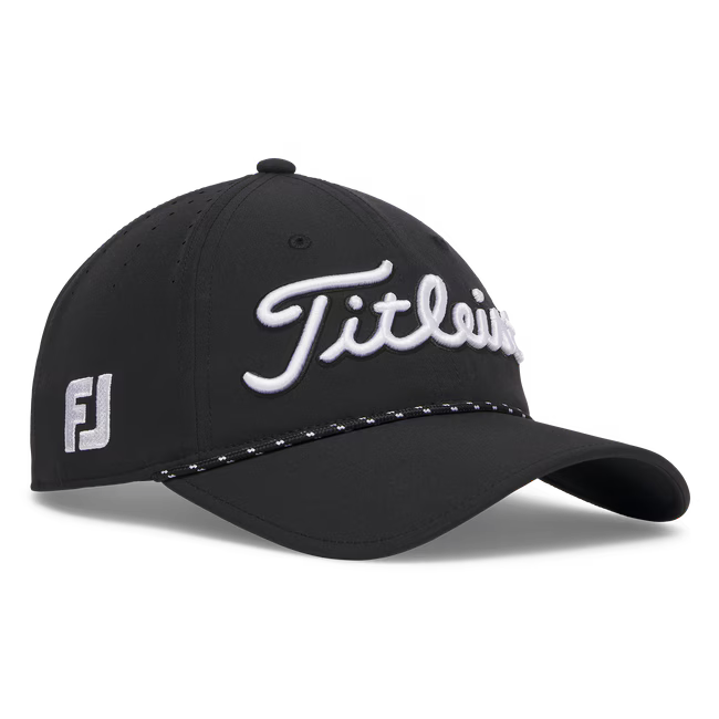 Gorro Titleist Tour Breezer Negro/Blanco