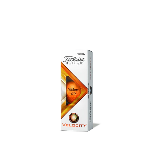Pelotas de Golf Titleist Velocity Docena Naranjas