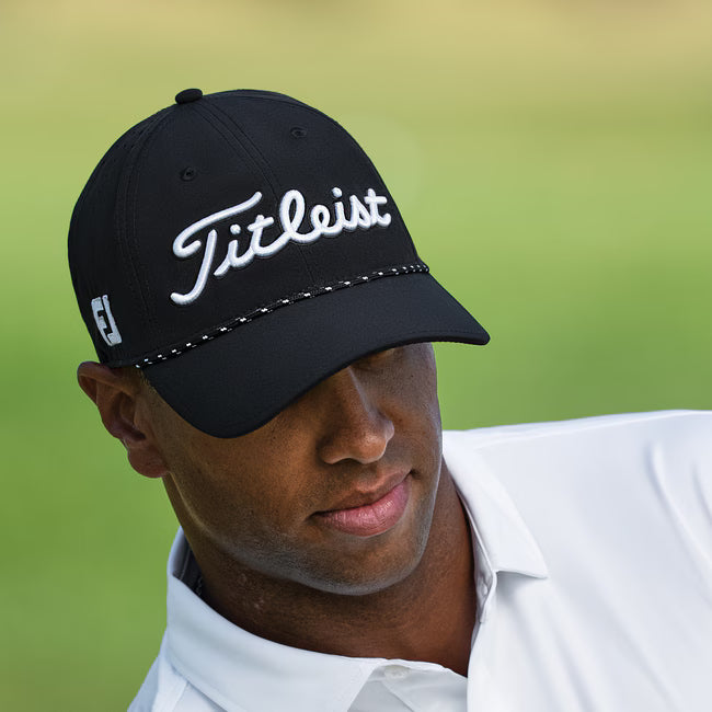 Gorro Titleist Tour Breezer Negro/Blanco