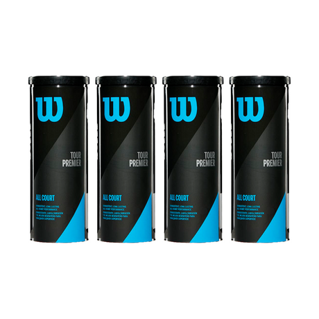 PELOTA DE TENIS TOUR PREMIER ALL CT X4 (3 BALL)