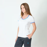 POLERA MUJER WILSON TULIP CAP SLEEVE TOP