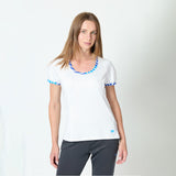 POLERA MUJER WILSON TULIP CAP SLEEVE TOP