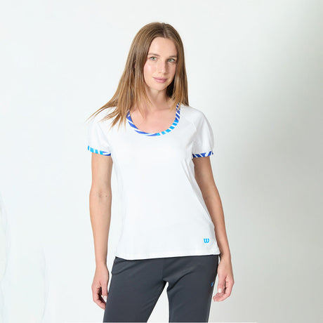 POLERA MUJER WILSON TULIP CAP SLEEVE TOP