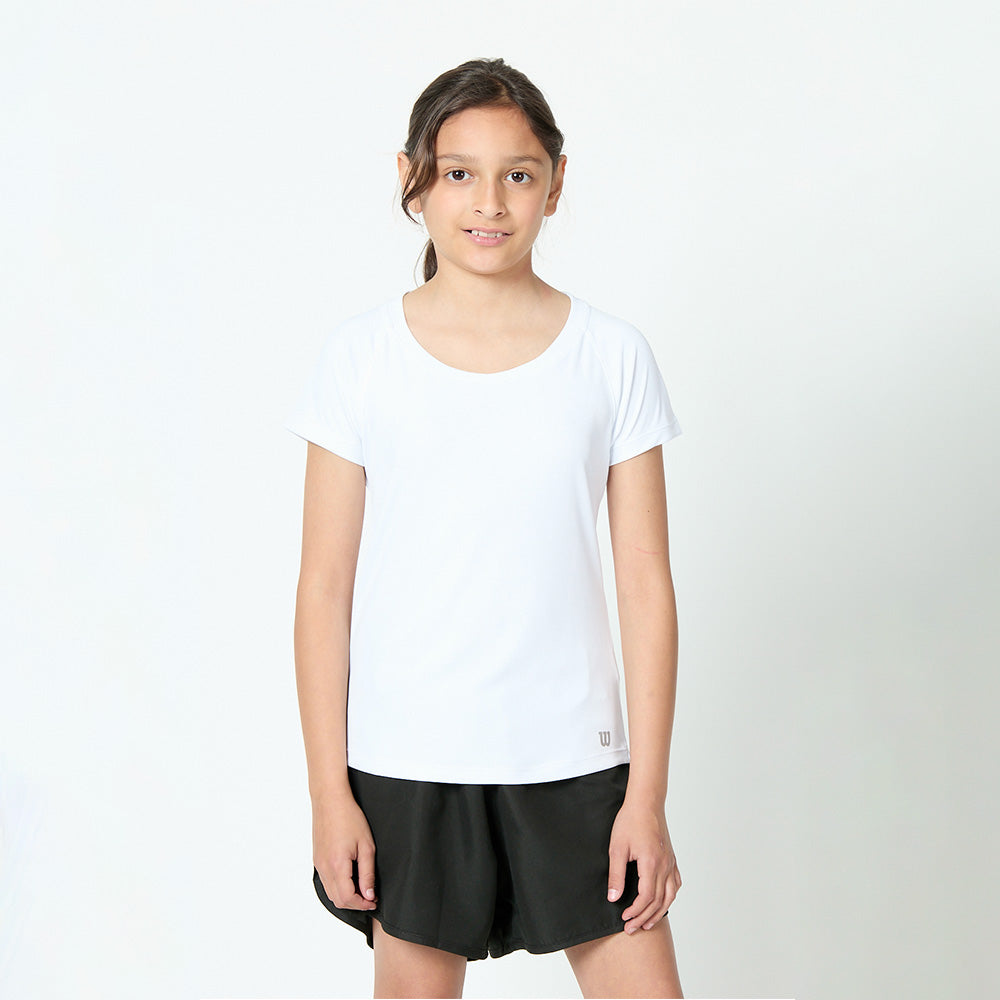 POLERA NIÑA WILSON G CORE CAP SLEEVE