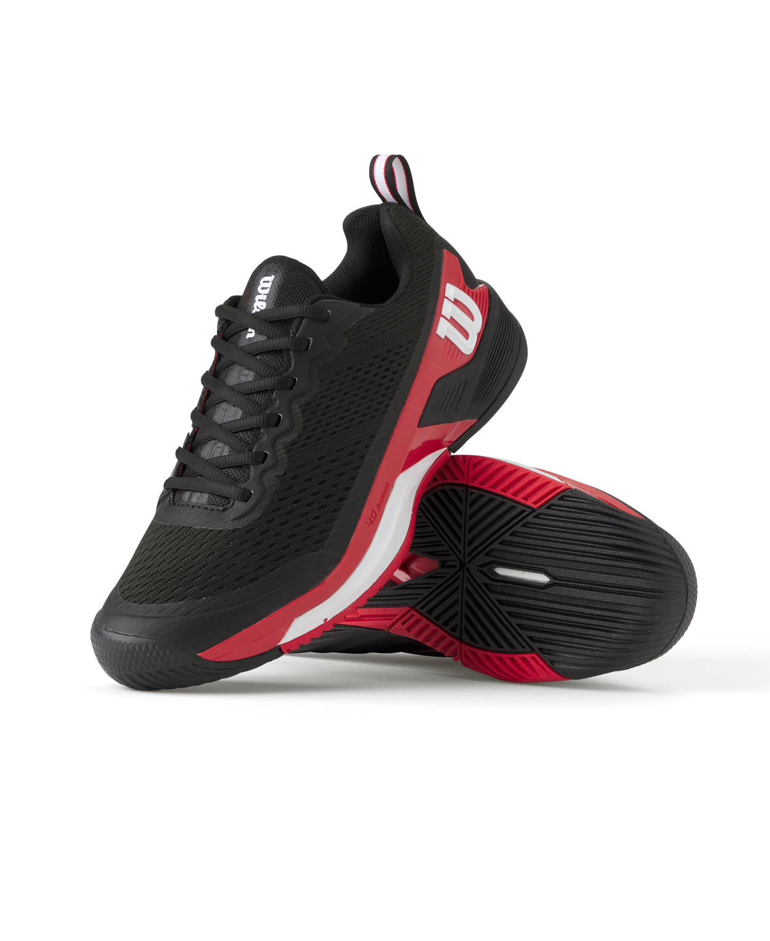 ZAPATILLA RUSH PRO 4.5 BLACK/RD/WH