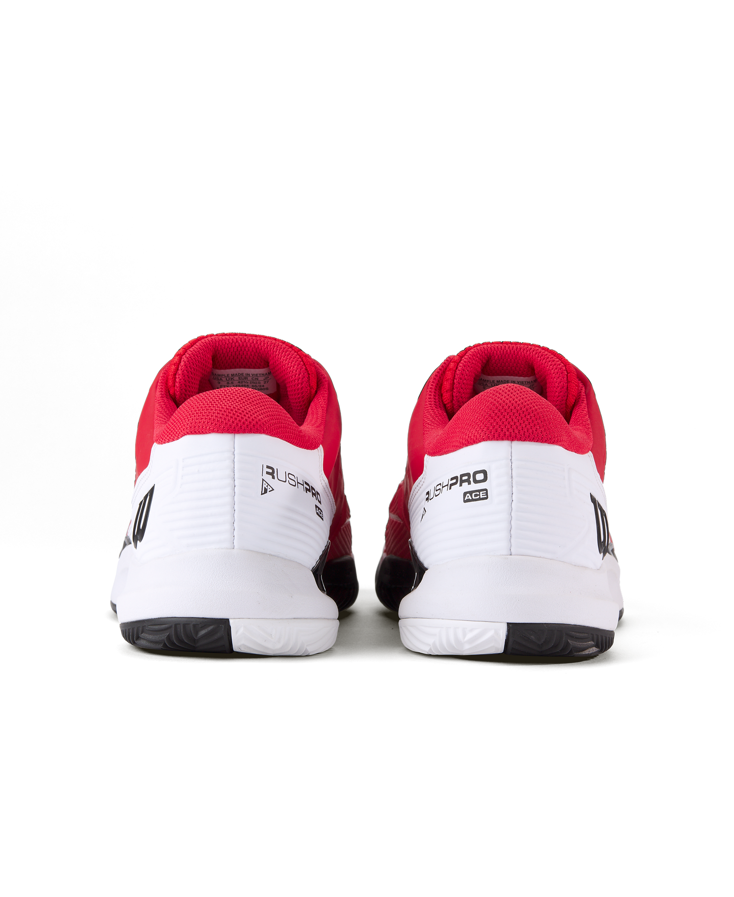 ZAPATILLA RUSH PRO ACE CLAY RD/WH/B