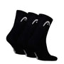 Calcetines Tenis Head Club Short Crew3 Pack Negro