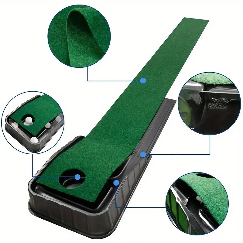 Alfombra de Putting Golf Practica Back9