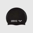 GORRO DE NATACIÓN CLASSIC SILICONE BLACK SILVER - fondo #E8E8E8