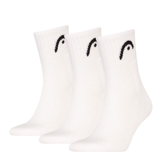 Calcetines Tenis Head Club Short Crew 3 Pack Blanco