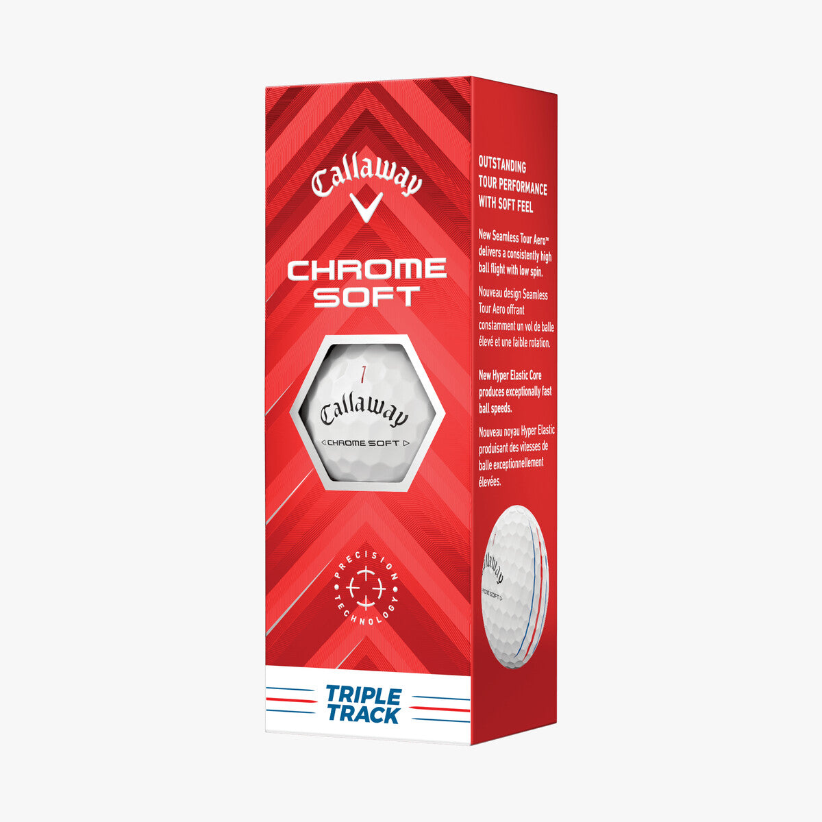 Pelotas de Golf Callaway Chrome Soft Triple Track