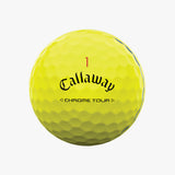 Pelotas de Golf Callaway Chrome Tour Triple Track Amarillo Docena