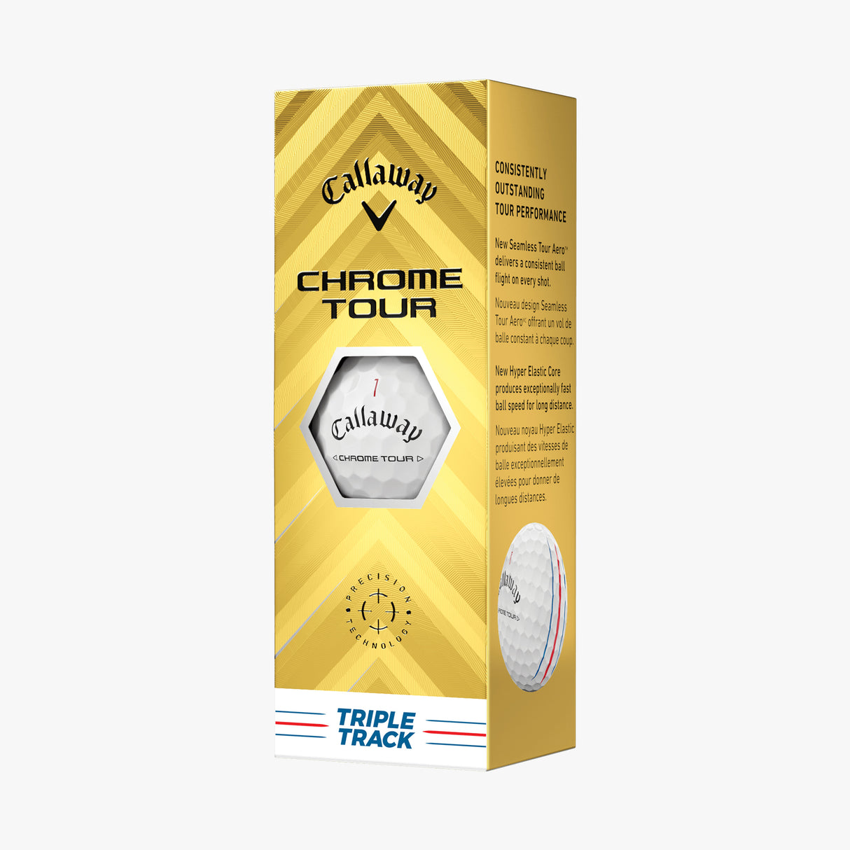Pelotas de Golf Callaway Chrome Tour Triple Track Docena