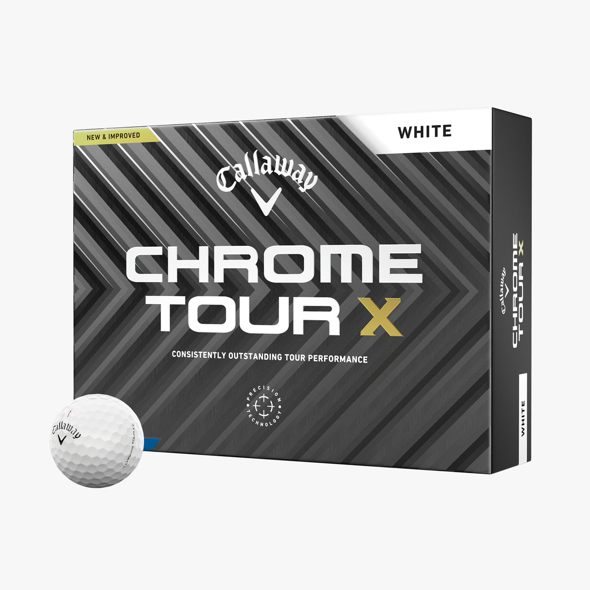 Pelotas de Golf Callaway Chrome Tour X Docena