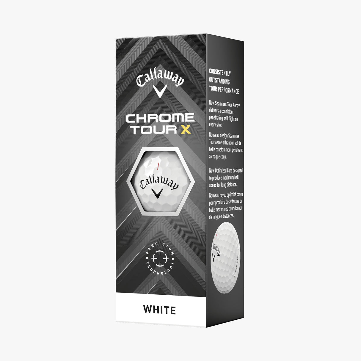 Pelotas de Golf Callaway Chrome Tour X Docena