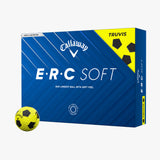 Pelotas de Golf Callaway ERC Soft Truvis Amarillo Docena