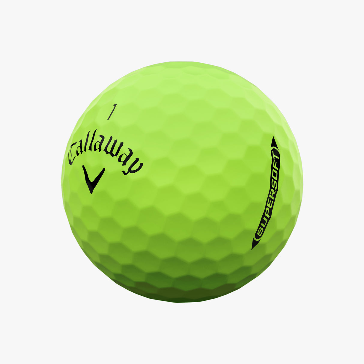Pelotas de Golf Callaway Supersoft Verde Docena