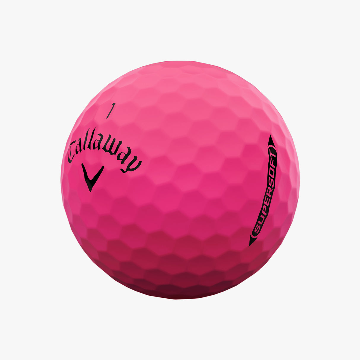 Pelotas de Golf Callaway Supersoft Rosado Docena