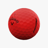 Pelotas de Golf Callaway Supersoft Rojo Docena