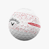 Pelotas de Golf Callaway Supersoft Splatter Rojo Docena