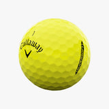 Pelotas de Golf Callaway Supersoft Amarillo Docena