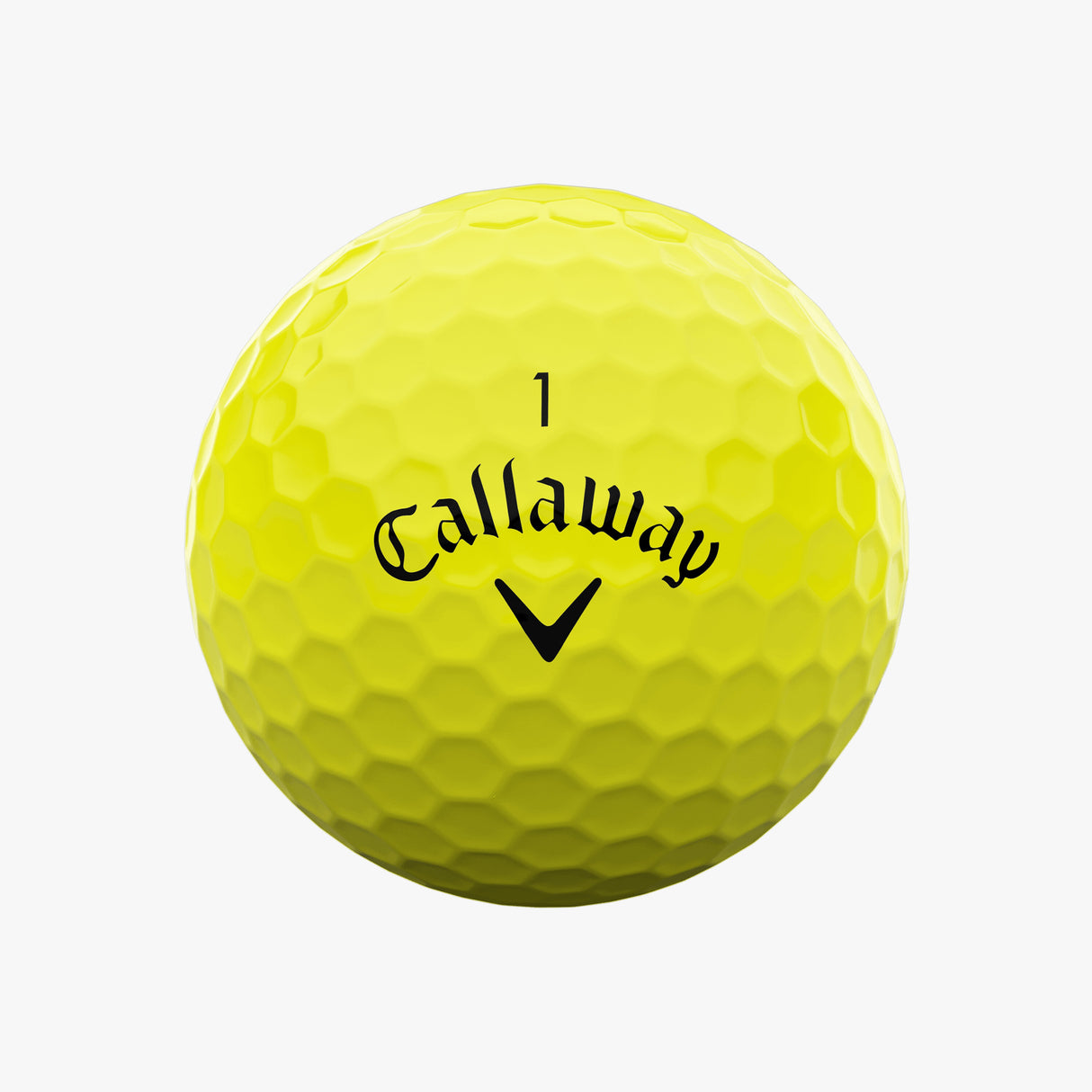 Pelotas de Golf Callaway Supersoft Amarillo Docena