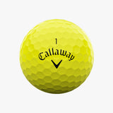 Pelotas de Golf Callaway Supersoft Amarillo Docena