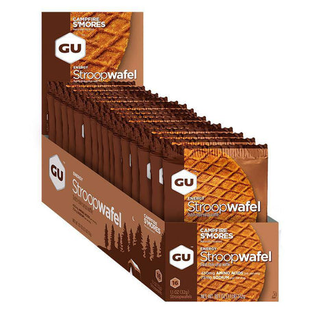 Caja de Waffles Campfire S'Mores GU Energy - Rideshop