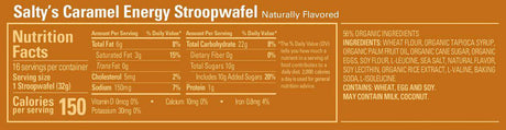 Caja de Waffles Salty's carmel GU Energy - Rideshop
