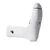 Calcetin Crew D3 Tilki Lehinde White/Black