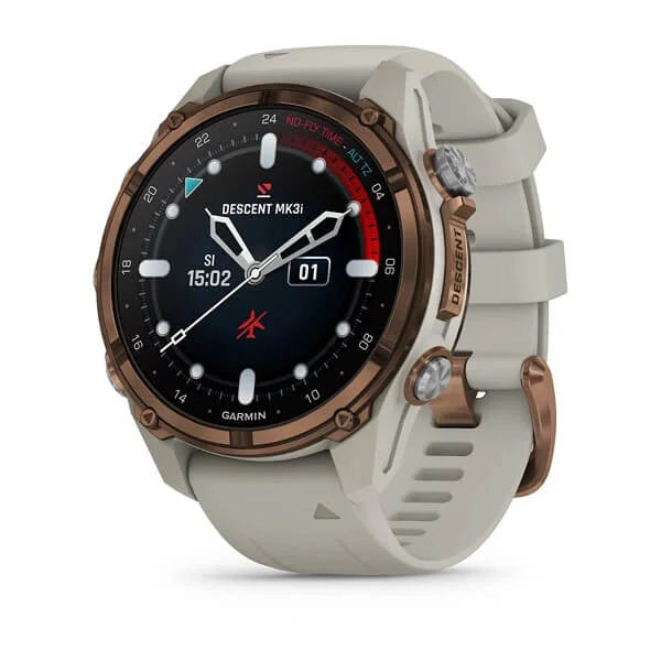 Reloj Inteligente Garmin Descent™ Mk3i 43 mm Titanio Revestimiento PVD en Bronce