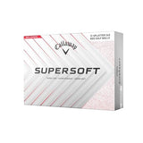 Pelotas Callaway Supersoft 25 Splatter - Docena Rojo
