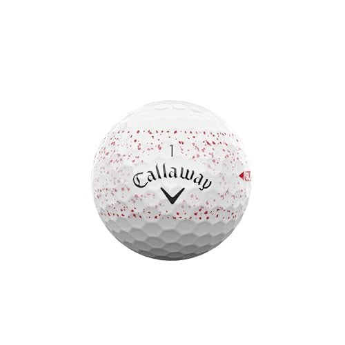 Pelotas Callaway Supersoft 25 Splatter - Docena Rojo