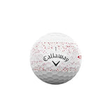 Pelotas Callaway Supersoft 25 Splatter - Docena Rojo