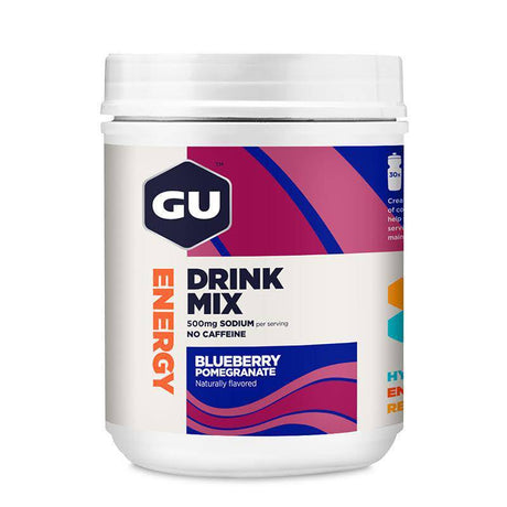 Energy Drink Mix 30srv Canister, Blueberry Pomegranate GU Energy - Rideshop