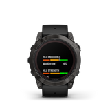 Garmin fēnix® 7X Pro – Sapphire Solar Edition Titanio DLC Gris Carbon Correa Negrafenix® - Rideshop