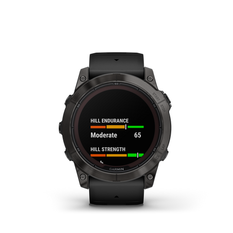 Garmin fēnix® 7X Pro – Sapphire Solar Edition Titanio DLC Gris Carbon Correa Negrafenix® - Rideshop