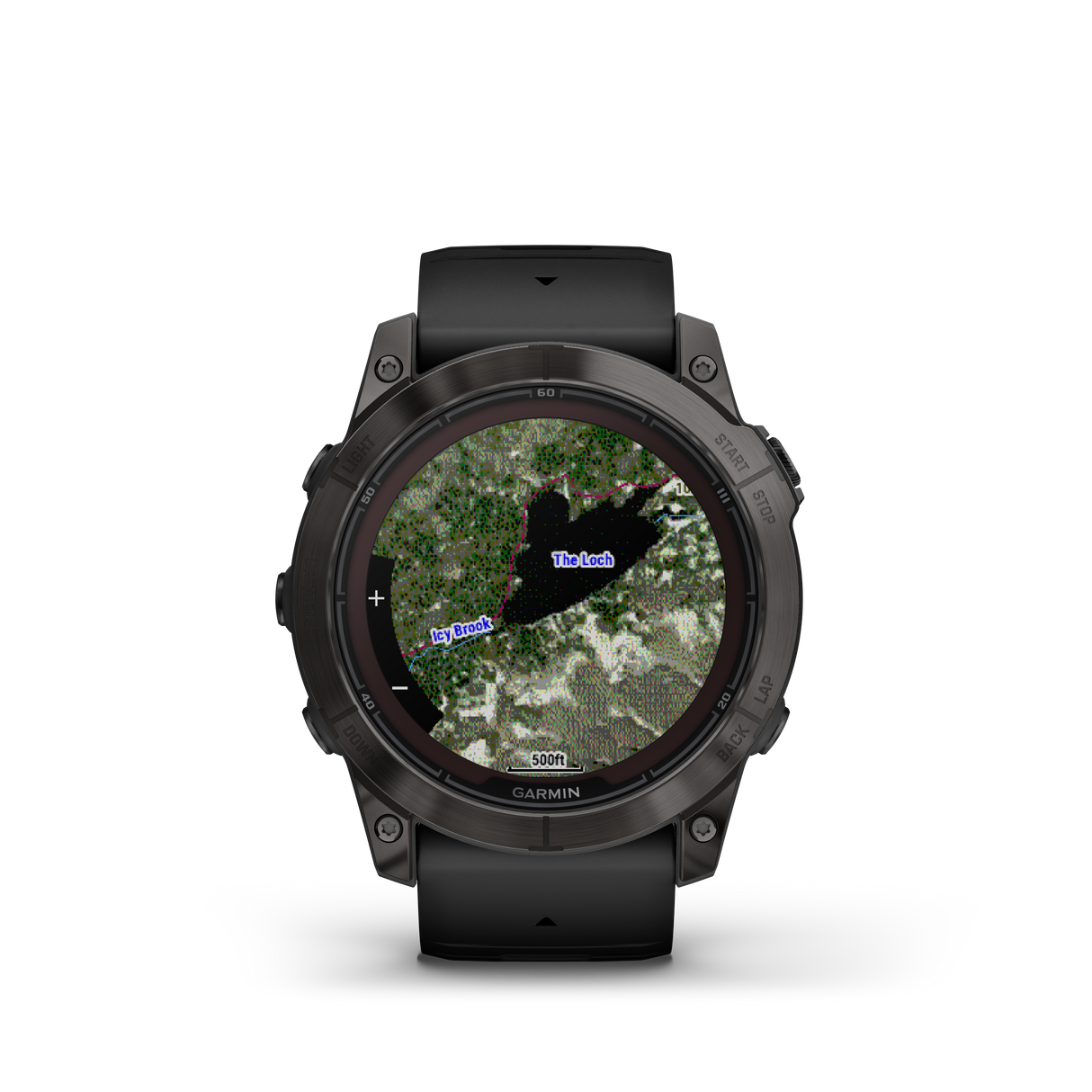 Garmin fēnix® 7X Pro – Sapphire Solar Edition Titanio DLC Gris Carbon Correa Negrafenix® - Rideshop