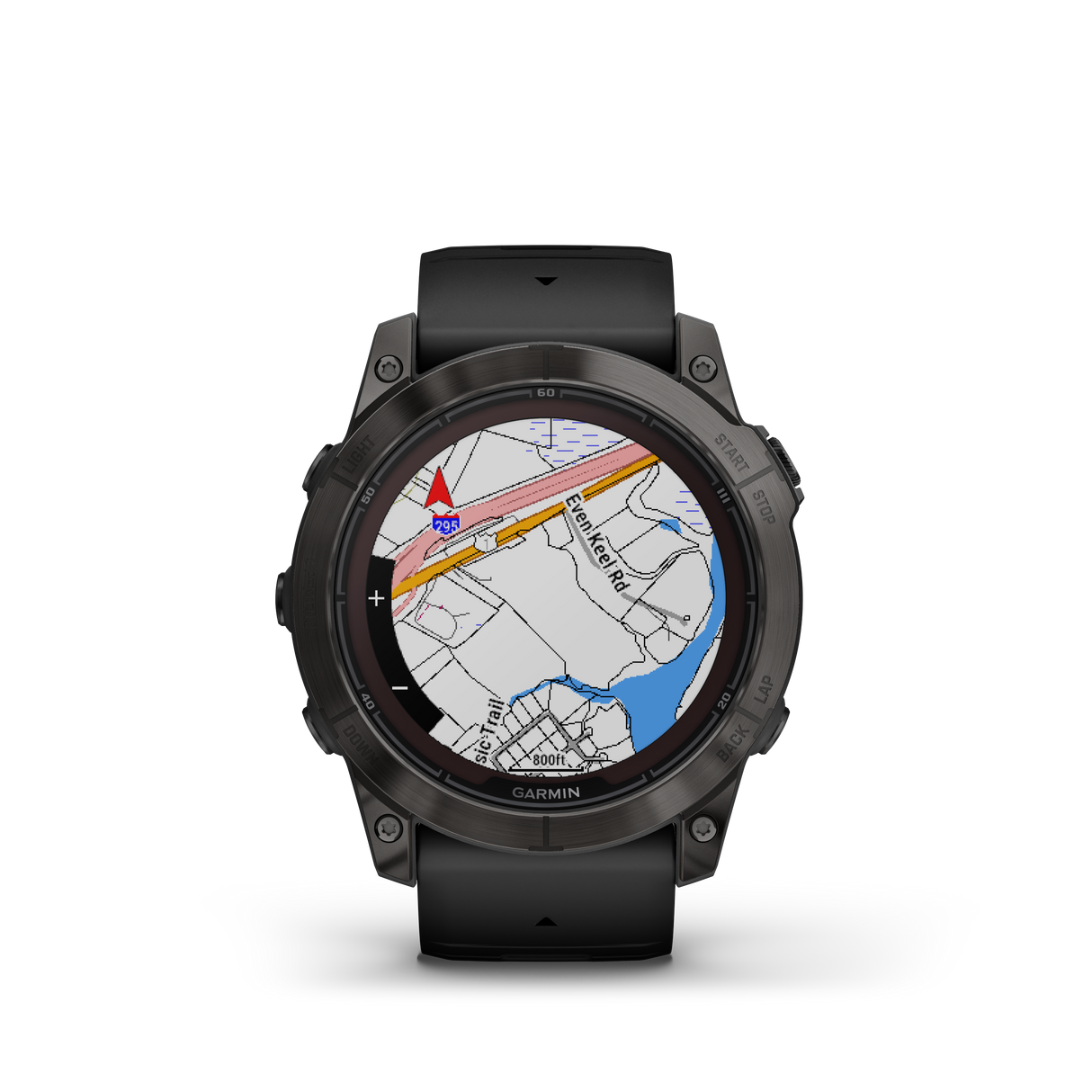 Garmin fēnix® 7X Pro – Sapphire Solar Edition Titanio DLC Gris Carbon Correa Negrafenix® - Rideshop
