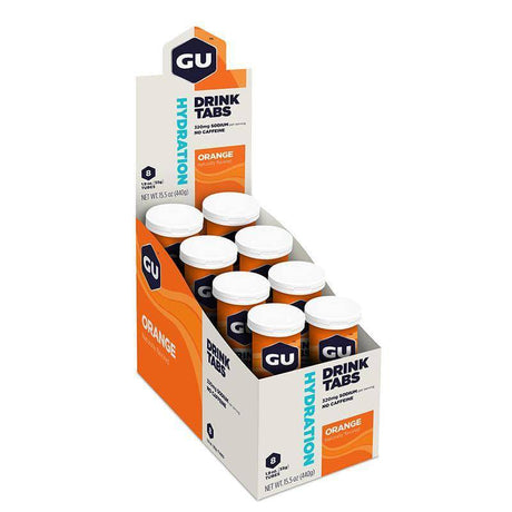 GU Energy Box Hydration Drink Tabs, Orange - Rideshop
