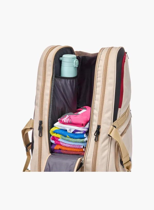 26 Bolso Tenis Yonex GEARLOGIC 72629 9PCS BEIGE