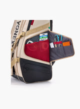 26 Bolso Tenis Yonex GEARLOGIC 72629 9PCS BEIGE