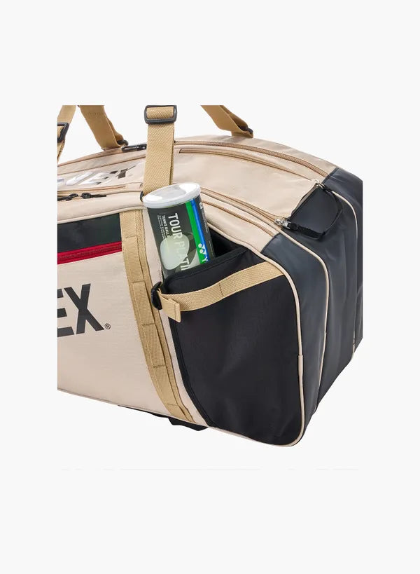 26 Bolso Tenis Yonex GEARLOGIC 72629 9PCS BEIGE